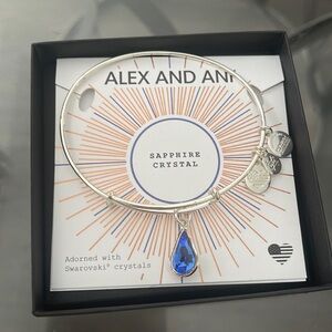 alex and ani swarovski sapphire crystal